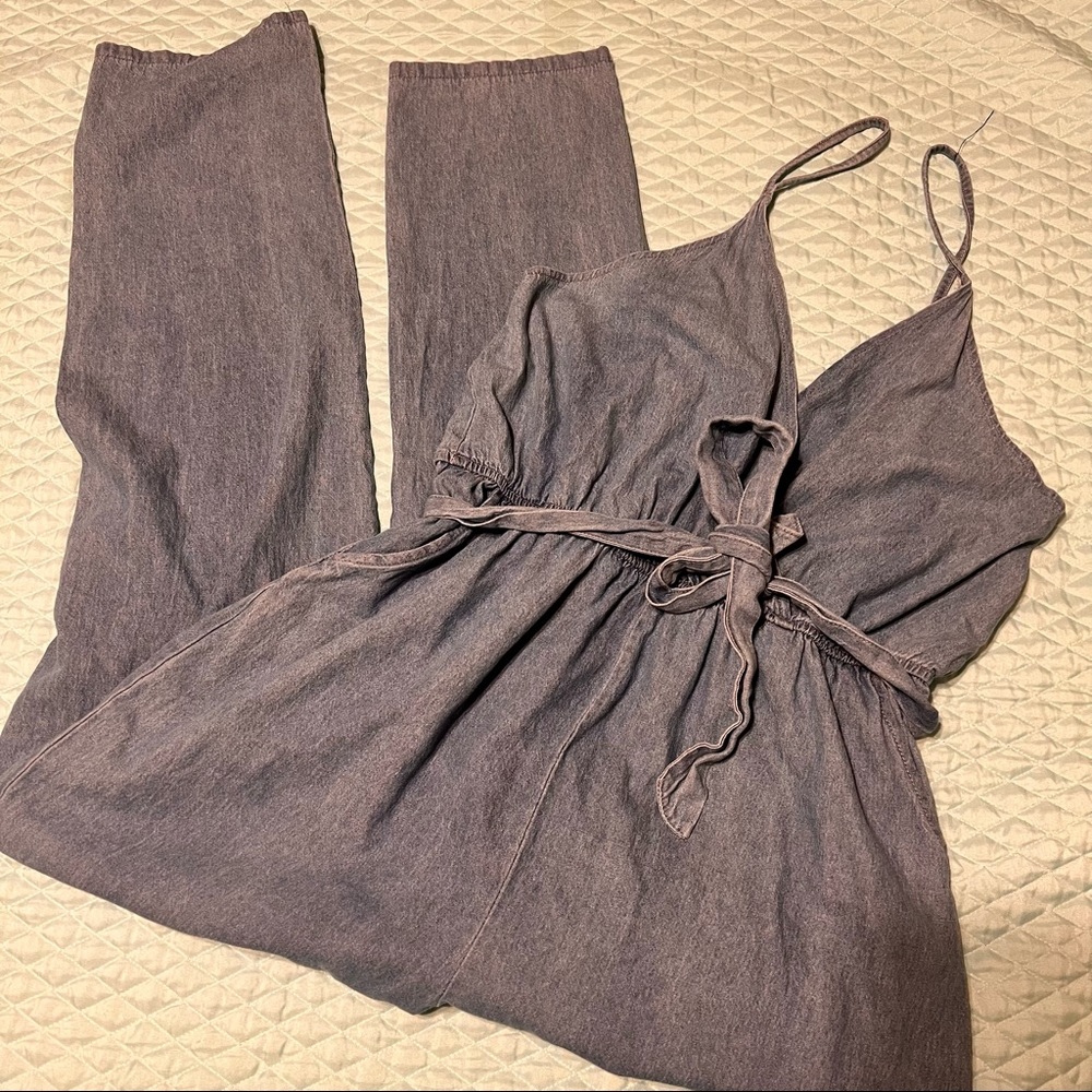 🌞Large Denim Romper with pockets